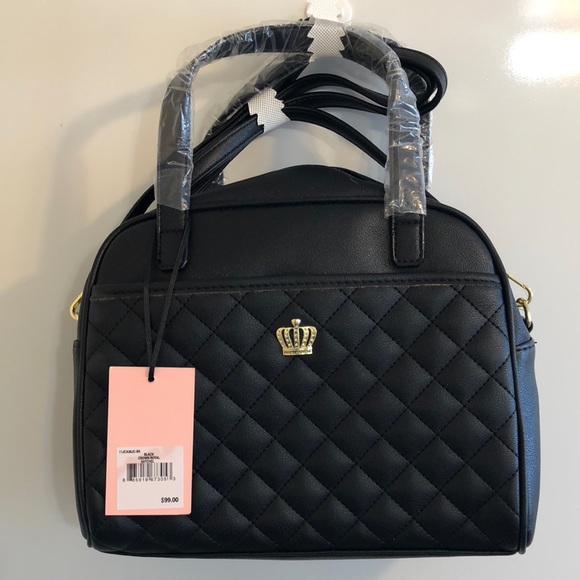 Juicy Couture Handbags - Juicy couture Crown Royal bag with straps . Medium. New!